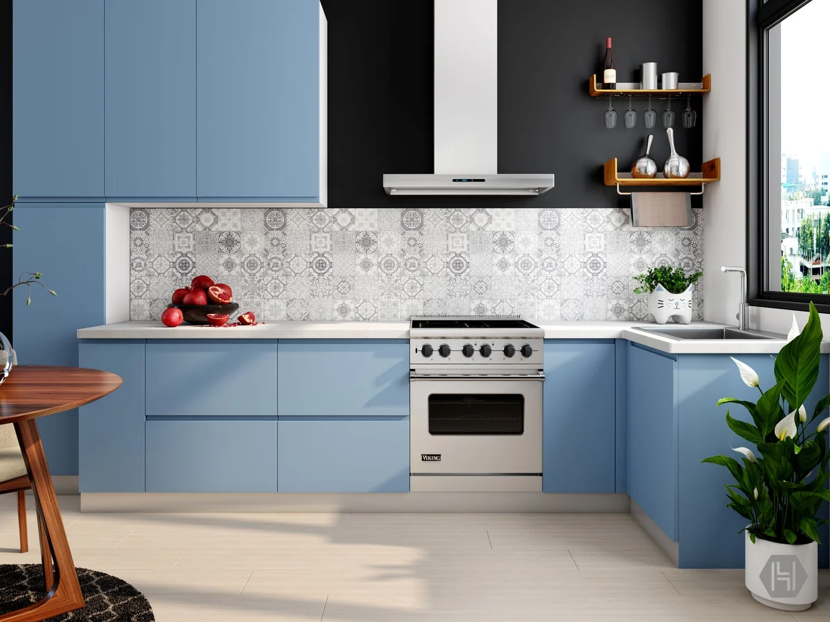 Example photo: a clean, bright kitchen